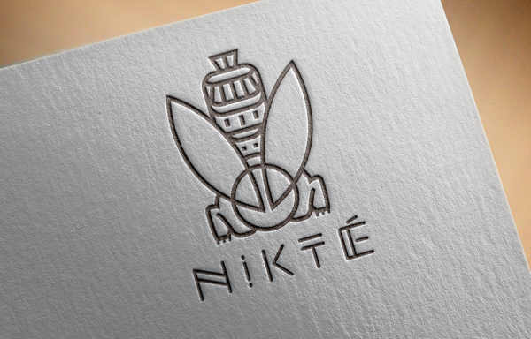 Ida Chan Graphic design logo development for Nikte Honey
